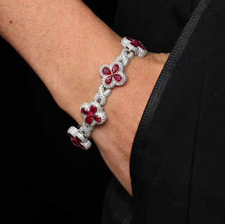 Infinity Klover Tennis Bracelet
