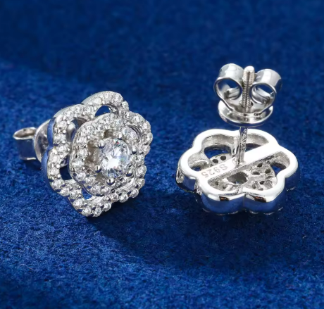 Ice Blossom Studs