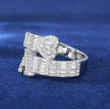 Royal Aura Kustom Baguette Ring